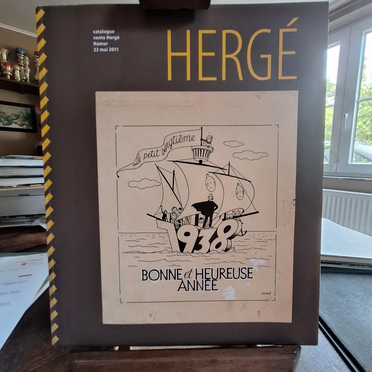 catalogue vente HERGE rops 2011 + résultats